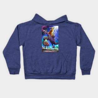 Fred Spear & Dino Fang Kids Hoodie